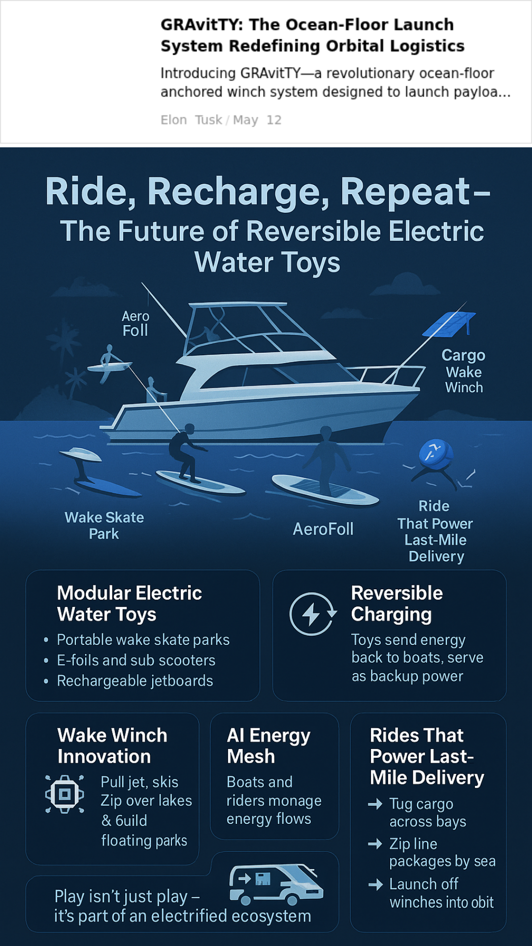 Dock to Dock: The Decentralized Boat Ferry and Tour Network
