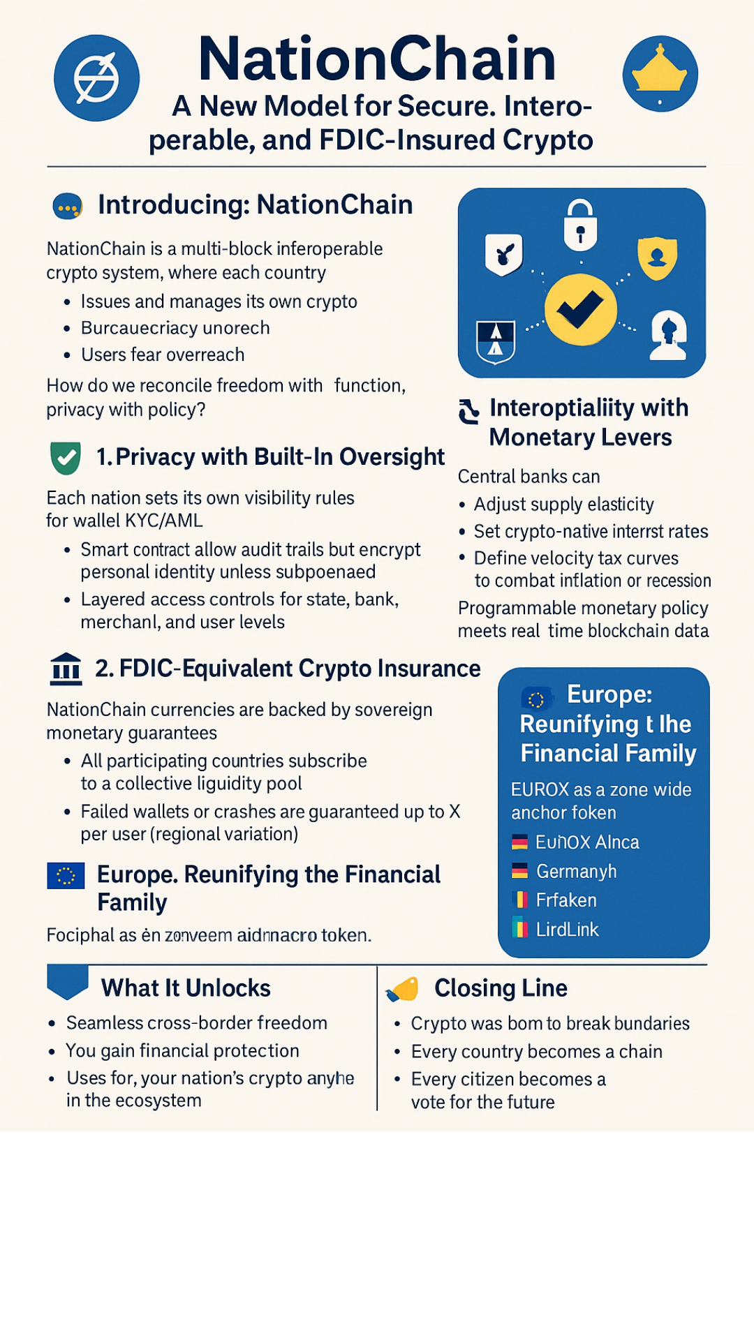NationChain: A New Model for Secure, Interoperable, and FDIC-Insured Crypto ๐๐ฐ๐